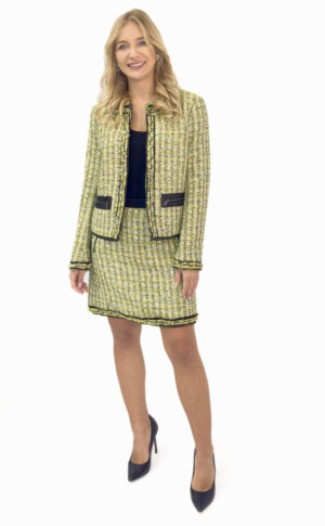 SPÓDNICA KARL LAGERFELD 91KW1204 BOUCLE