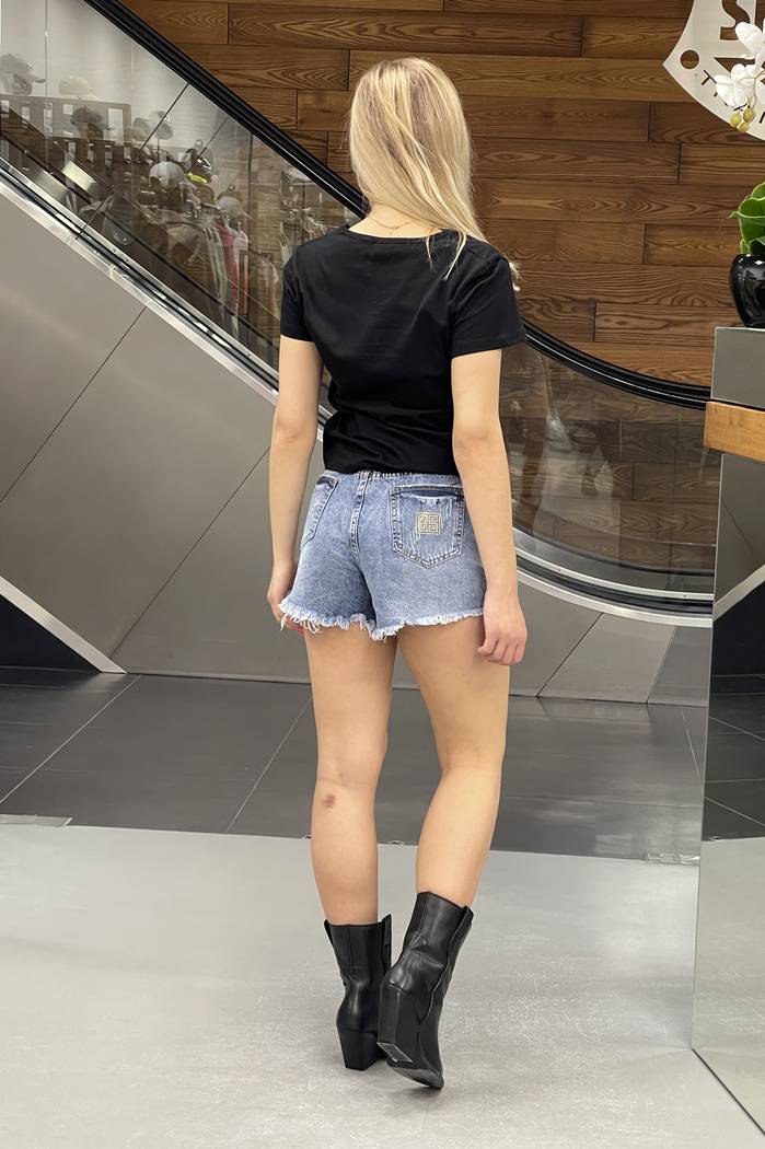 BLUZKA PINKO TURBATO CZARNA Z LOGO MARKI