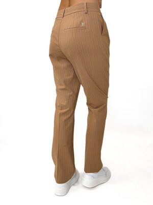 SPODNIE MOS MOSH 160620 CAMELOWE W JASNY PRĄŻEK