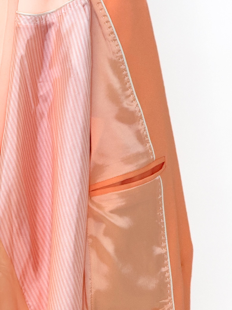 MARYNARKA KORALOWA O DŁUŻSZYM FASONIE MOS MOSH 144560 - obrazek 4