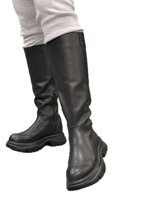 BUTY KARL LAGERFELD KL42995 CZARNE, WYSOKIE KOZAKI