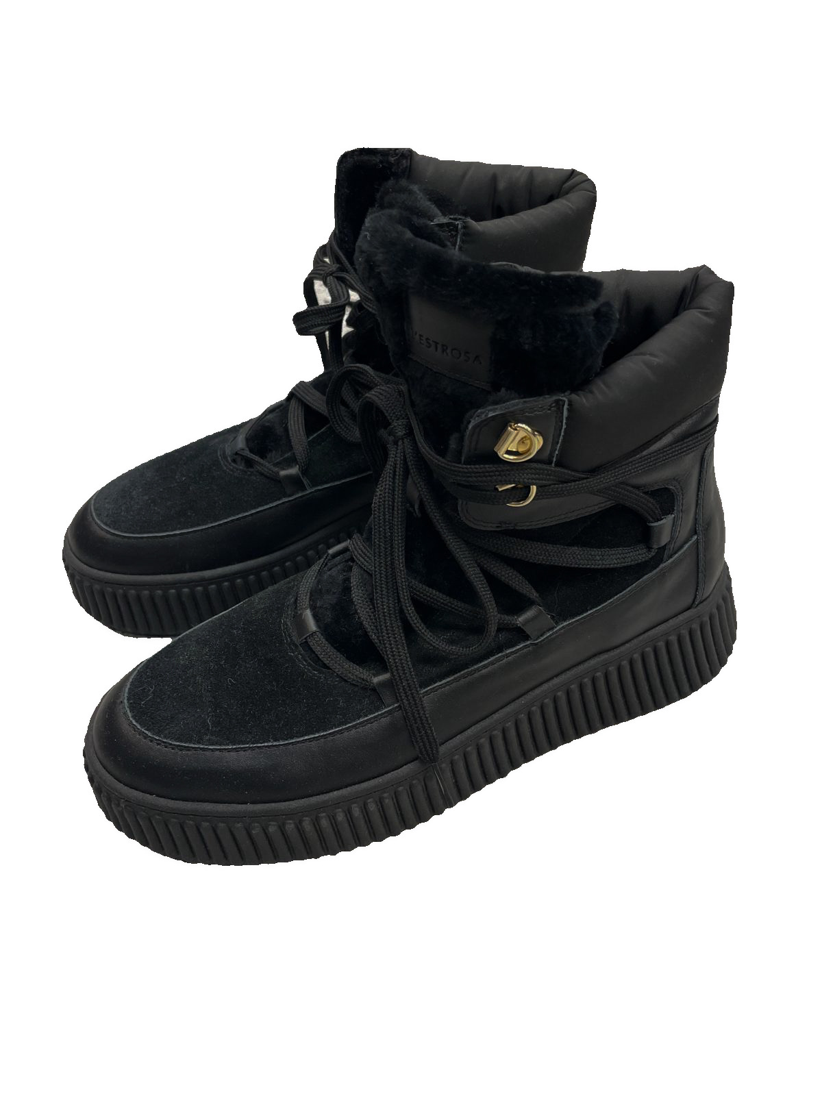 BUTY ZIMOWE CZARNE ŚNIEGOWCE LESTROSA 6090 - obrazek 2