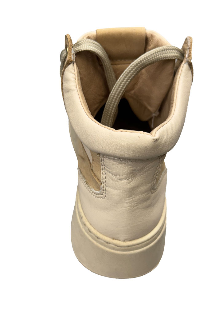 BUTY ZIMOWE BEŻOWE SNEAKERSY NA PLATFORMIE FEDERICA LANCIONI CLAIRE - obrazek 4