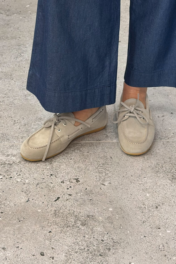 Zamszowe buty mokasyny damskie fango LESTROSA M6 - obrazek 2