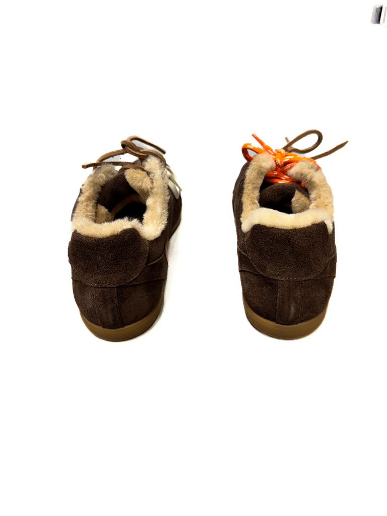 BUTY BRĄZOWE SNEAKERSY Z FUTERKIEM LESTROSA SN88 - obrazek 5