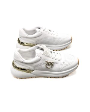 BUTY PINKO SS0019P001 GEM01 BIAŁE SNEAKERSY