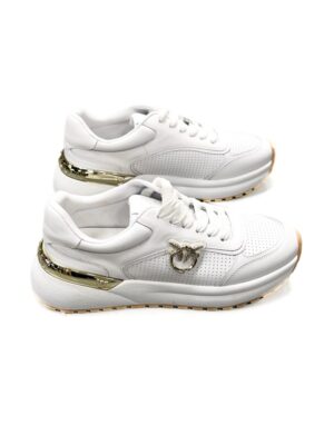 BUTY PINKO SS0019P001 GEM01 BIAŁE SNEAKERSY