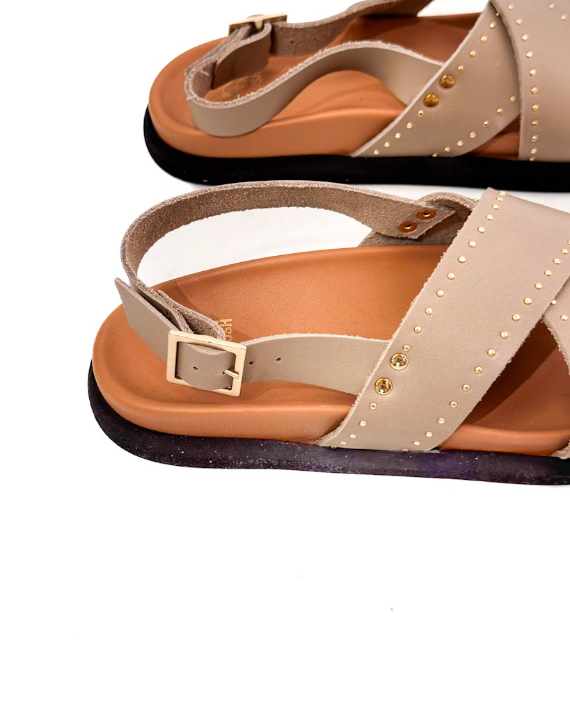 BUTY BEŻOWE SANDAŁY MOS MOSH 152190 - obrazek 3