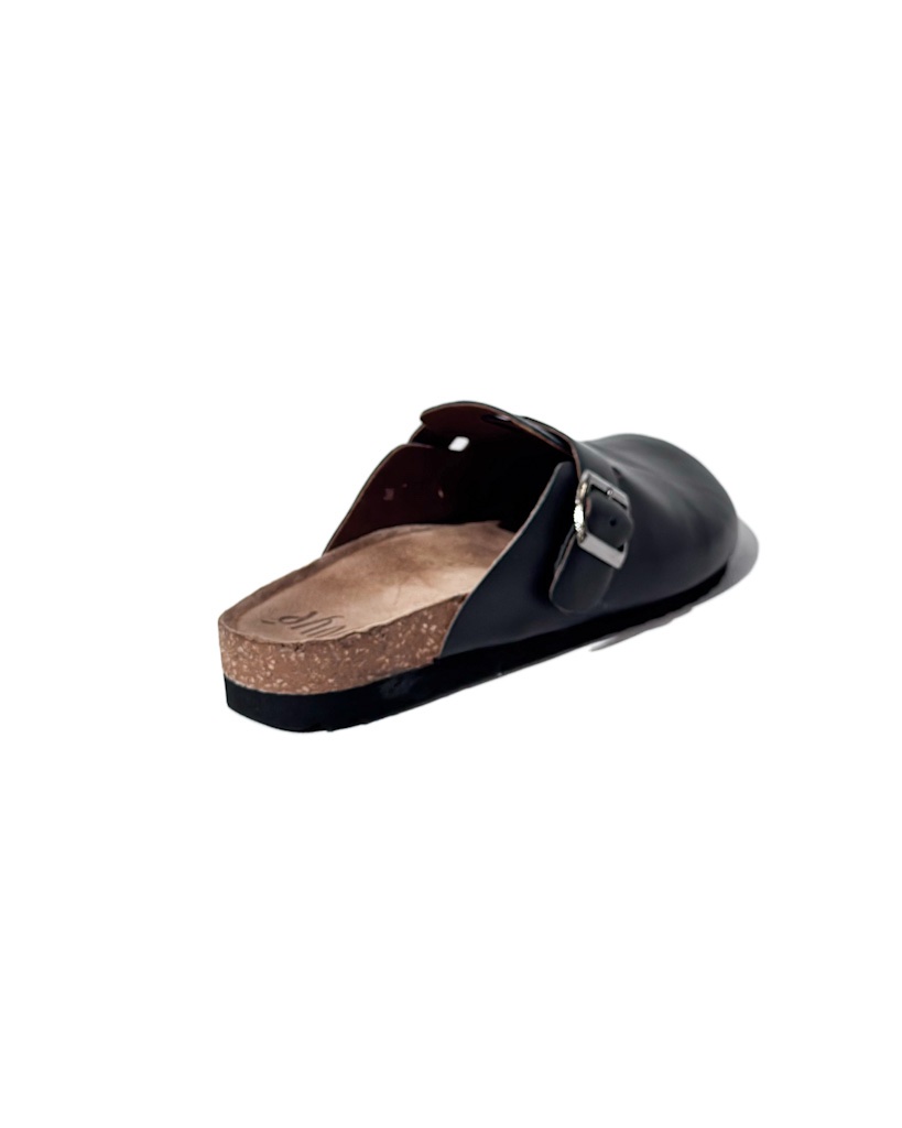 KLAPKI SKÓRZANE CZARNE OVYE AM3496 - obrazek 5