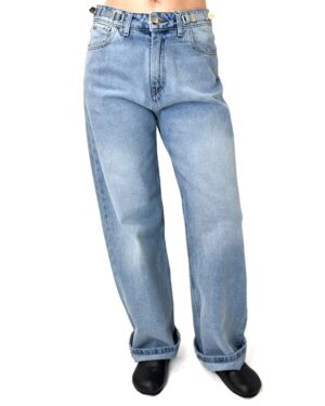 SPODNIE JASNE JEANSY BABYLON ZEBJR11