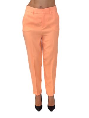 SPODNIE ELEGANCKIE KORALOWE Z MATERIAŁU MOS MOSH 149910