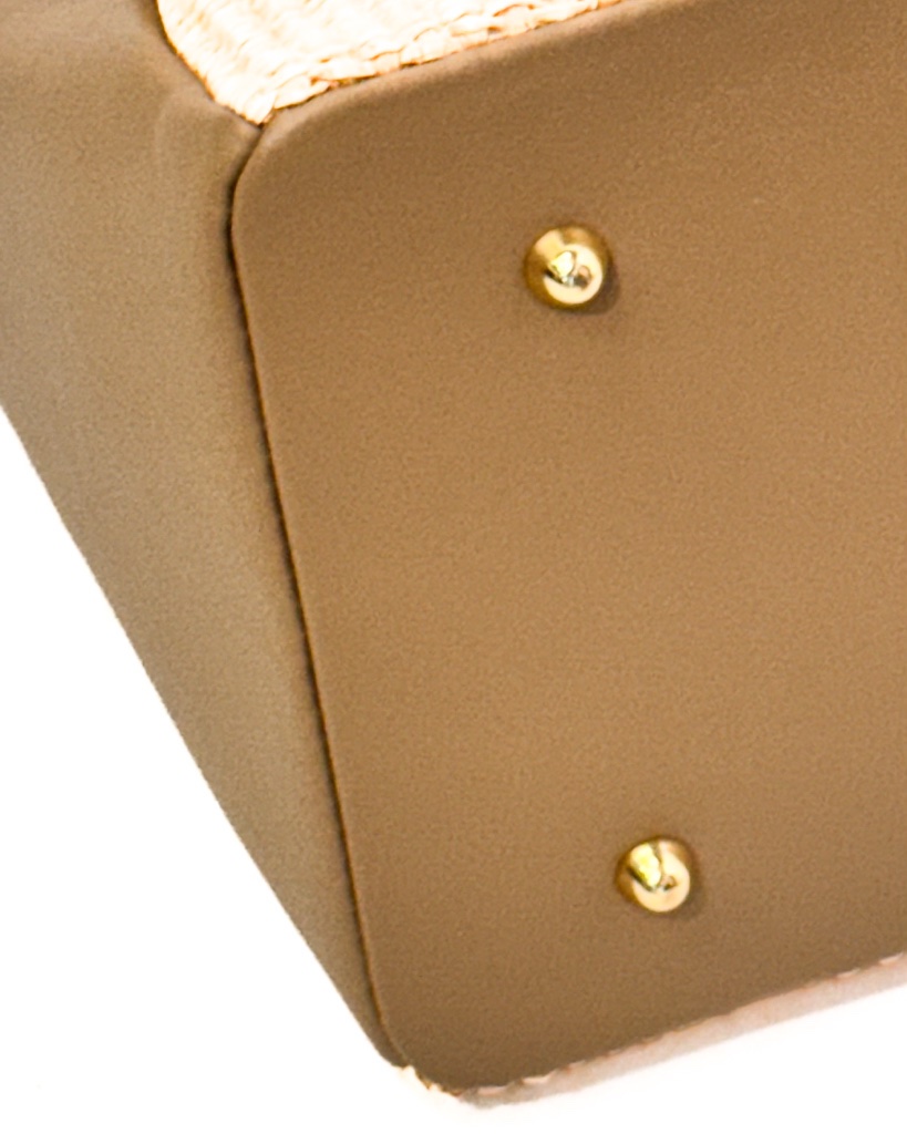 TOREBKA PLECIONA DUŻY WOREK BEŻOWY 4895299 - obrazek 6