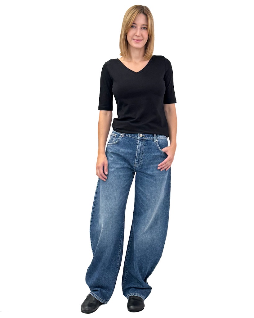 BLUZKA CZARNA DEKOLT W SZPIC MARGITTES 27423 2521 - obrazek 4