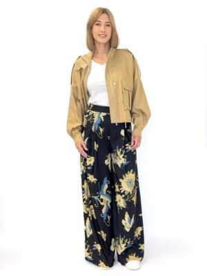 KURTKA CAMELOWA Z MATERIAŁU SPORTOWA LUŹNA ARTIGLI ACGI002233