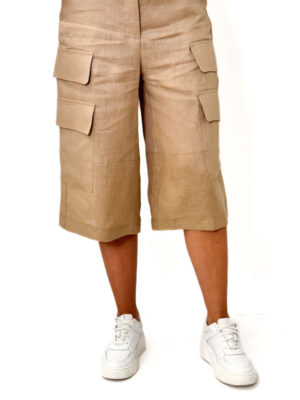 LNIANE CAMELOWE SPODNIE DO KOLAN IMPERIAL D486JYL