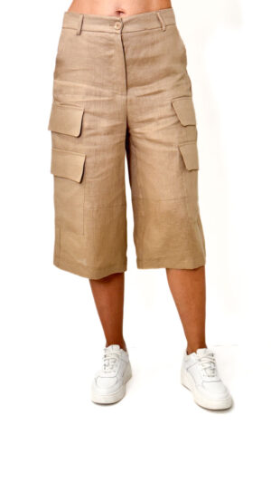 LNIANE CAMELOWE SPODNIE DO KOLAN IMPERIAL D486JYL