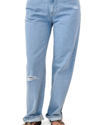 SPODNIE JEANSY JASNE NIEBIESKIE Z PROSTĄ NOGAWKĄ VICOLO DD5330