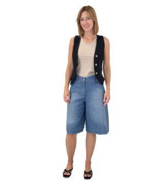 czarna kamizelka damska