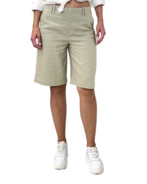 SPODNIE DO KOLAN OLIWKOWE Z MATERIAŁU MOS MOSH 171630