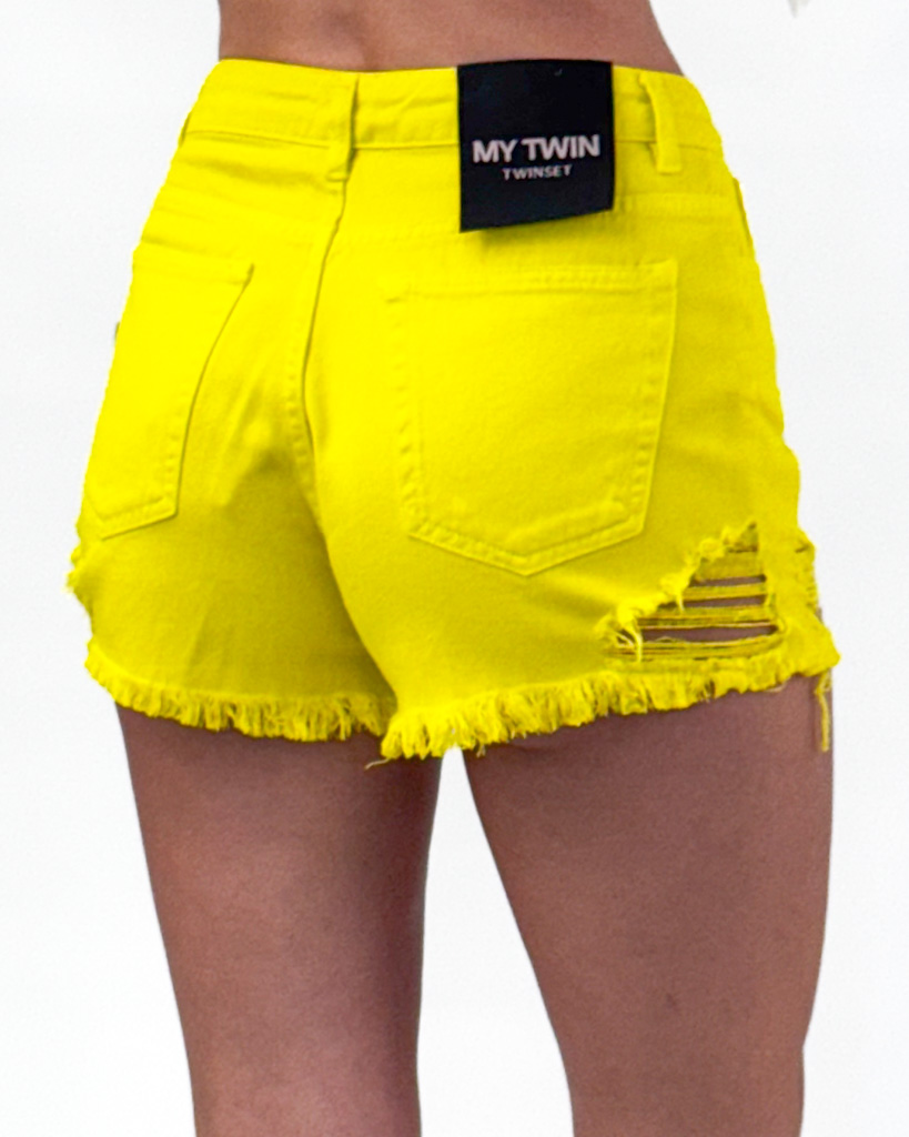 KRÓTKIE NEONOWE SZORTY DAMSKIE TWINSET 191MT2191 - obrazek 3