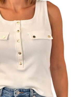 bluzka damska złote guziki