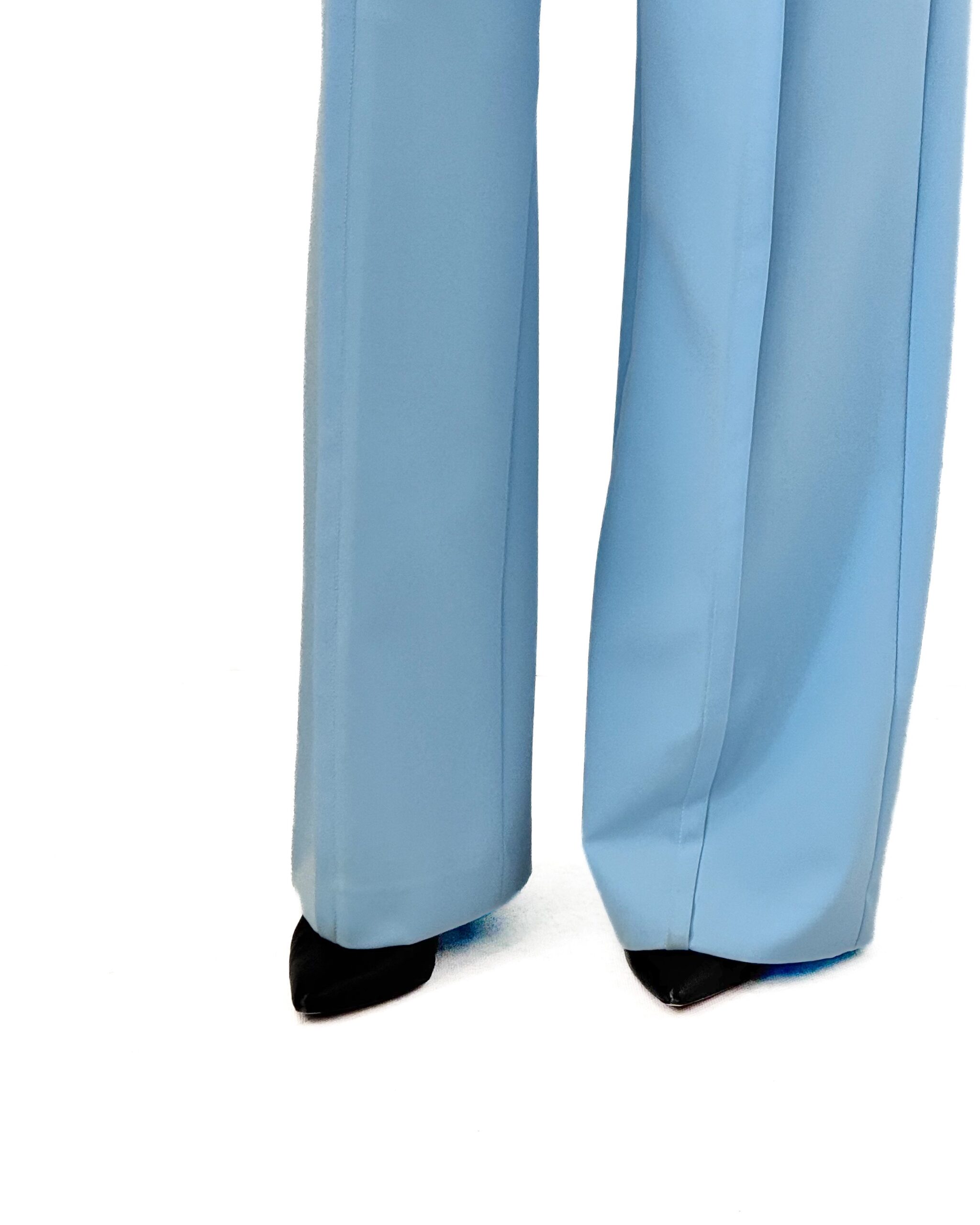 SZEROKIE BŁĘKITNE SPODNIE GIULIA N GE2468 - obrazek 5