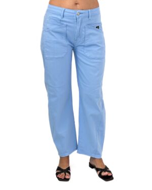 NIEBIESKIE SPODNIE BANANY ELIAS RUMELIS ISABELLA