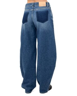 NIEBIESKIE SZEROKIE JEANSY DAMSKIE VICOLO DF5202