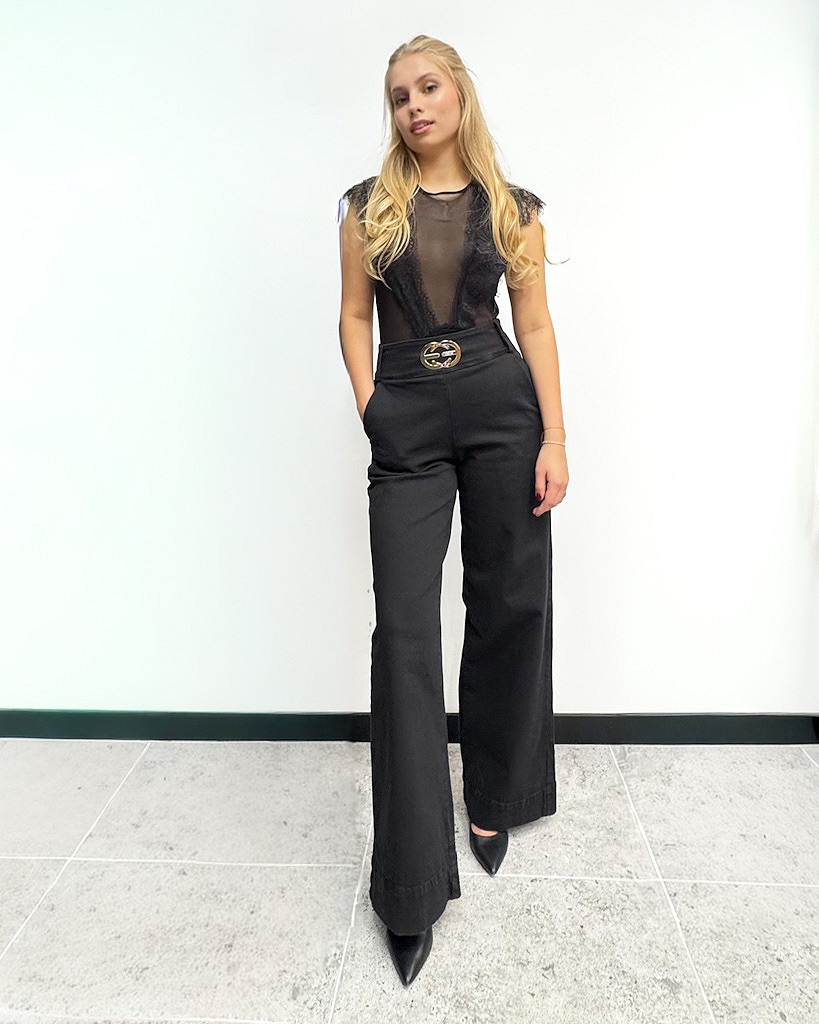 CZARNE KORONKOWE BODY IMPERIAL B260KJS - obrazek 2