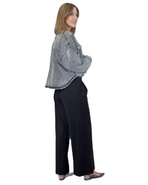 SZARA KURTKA JEANSOWA 10DAYS 20-403-4204