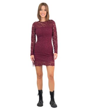 BORDOWA KORONKOWA SUKIENKA MINI IMPERIAL A9990019U