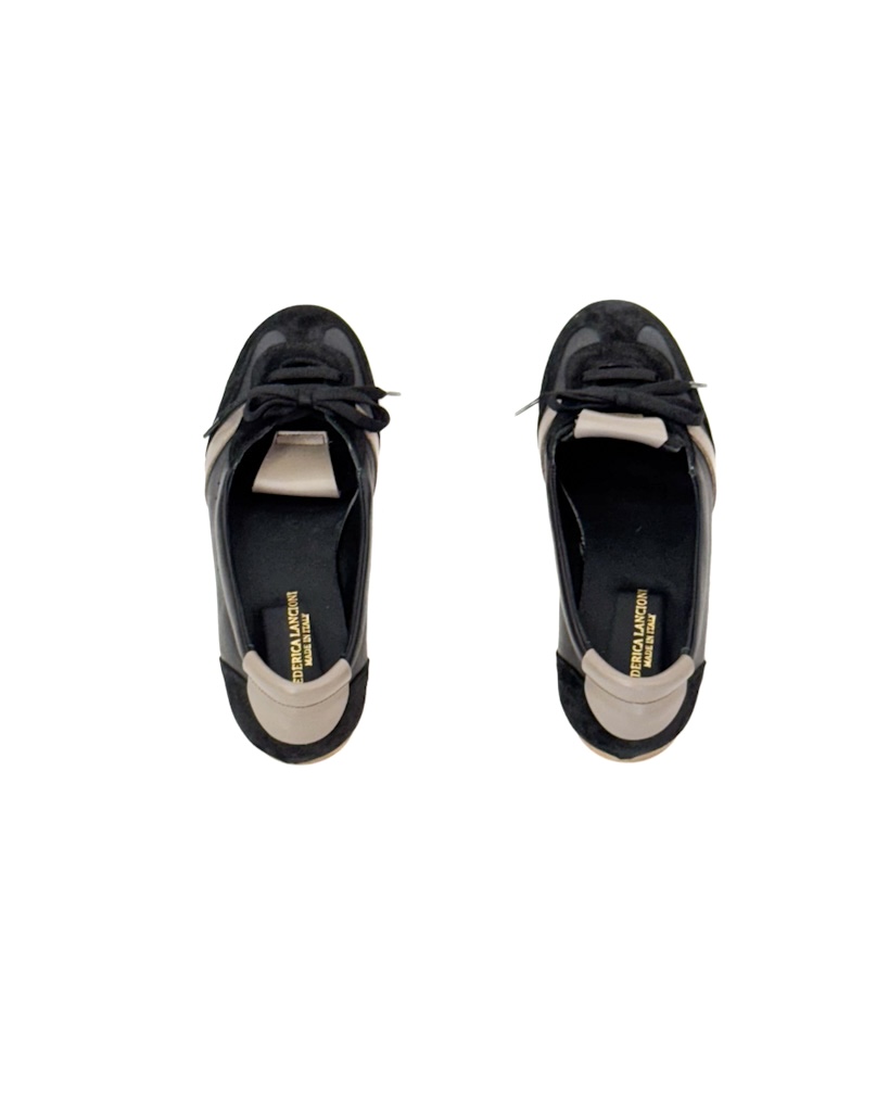 BUTY SKÓRZANE SPORTOWE BALERINY FEDERICA TIMBER - obrazek 3