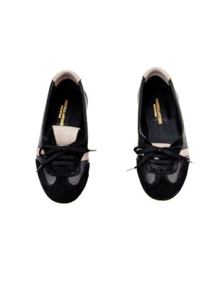 sportowe czarne baleriny damskie