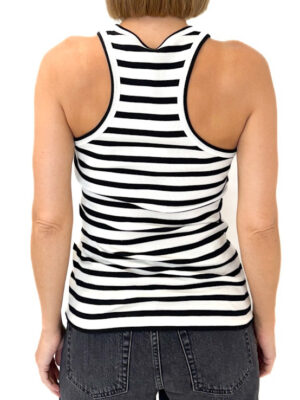 top w paski z bawełny