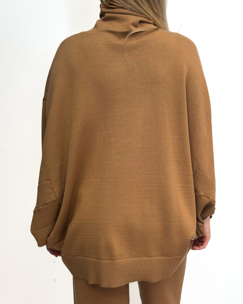 KOMPLET Z DZIANINY SPODNIE I SWETER PIA B QUARNI - obrazek 7