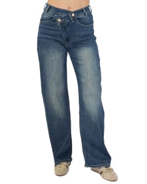 GRANATOWE JEANSY ROBERTA BIAGI PAN4444