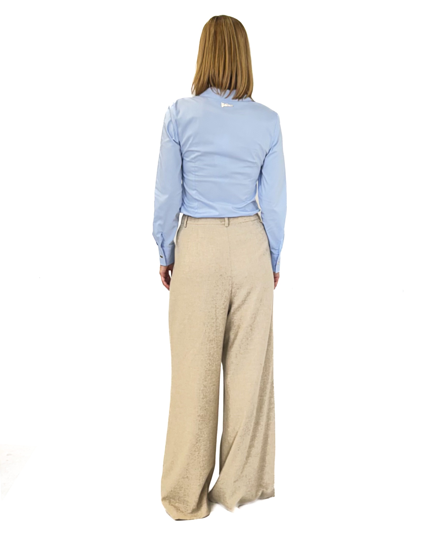 SPODNIE Z MATERIAŁU Z WEŁNĄ MALEJ 421240-19243 - obrazek 3