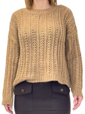 CAMELOWY SWETER DAMSKI PIA B MOVINA