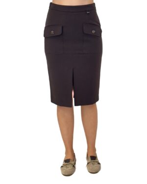 CZEKOLADOWA OŁÓWKOWA SPÓDNICA ARTIGLI ACGO003185