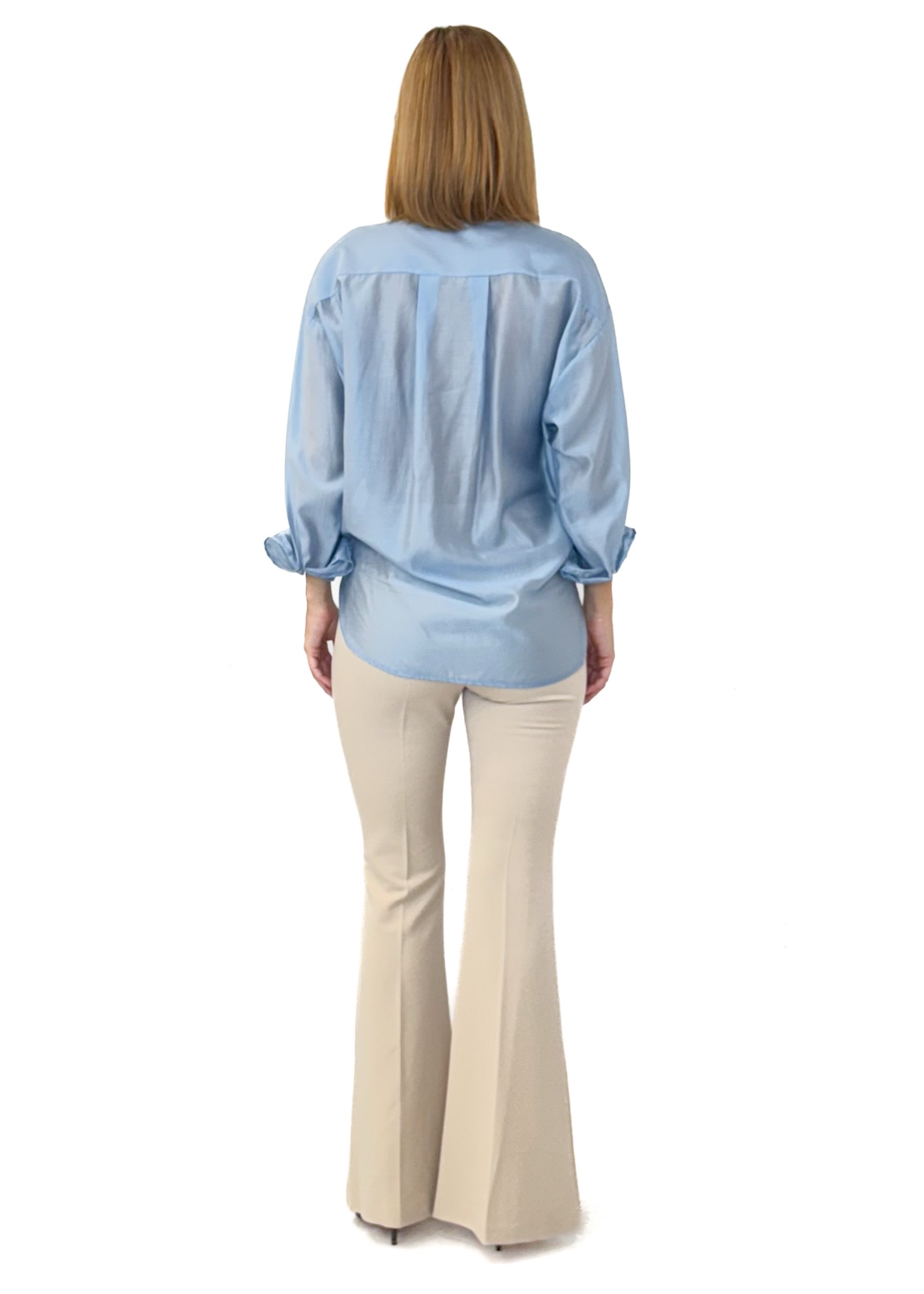 NIEBIESKA KOSZULA DAMSKA MPERIAL C9990030U - obrazek 4