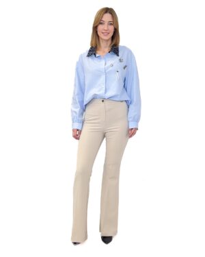 NIEBIESKA KOSZULA DAMSKA PIA B LAMOS