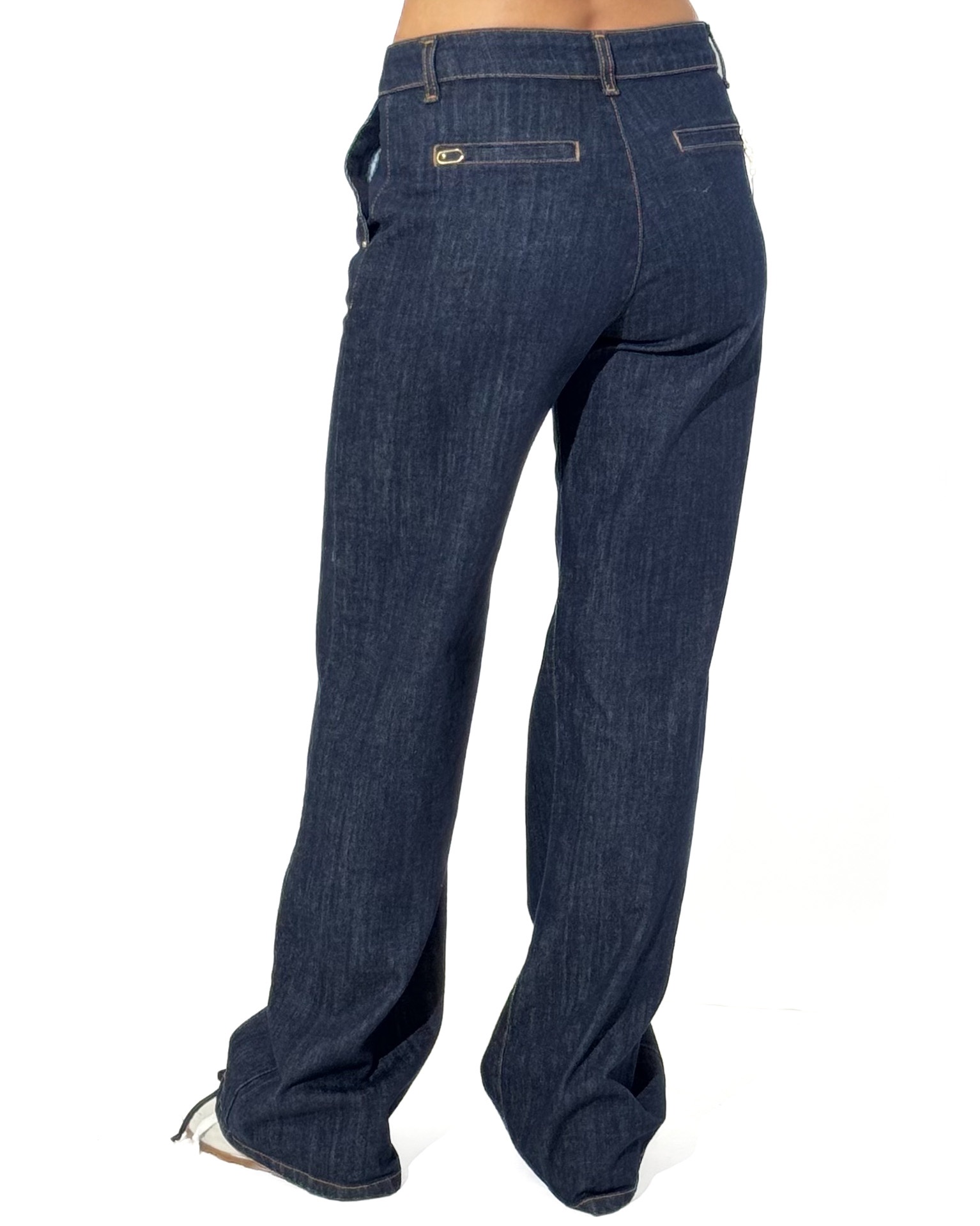 CIEMNE GRANATOWE JEANSY BABYLON XEBJR03 - obrazek 2