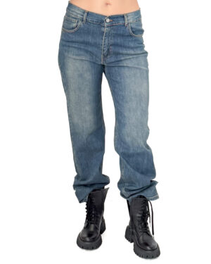 NIEBIESKIE PROSTE JEANSY DAMSKIE PIA B JIQUA