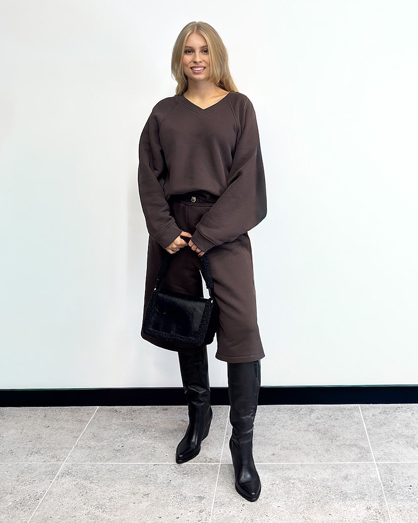 CZEKOLADOWY KOMPLET DRESOWY IMPERIAL FI51KLU