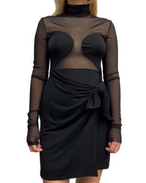 CZARNA SUKIENKĘ NA IMPREZE