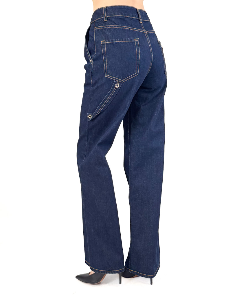 SPODNIE NIEBIESKIE JEANSY BABYLON XEBJR01