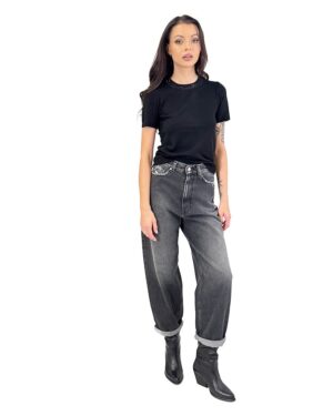 CZARNY SWETER Z CEKINAMI ARTIGLI ACMA002824