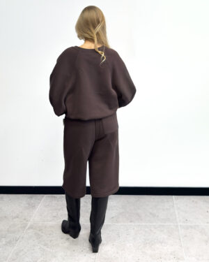 czekoladowy komplet dresowy