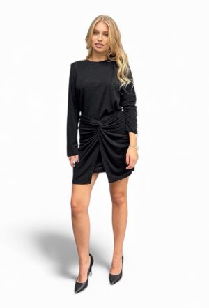 CZARNA SUKIENKA MINI IMPERIAL ADMNGRN