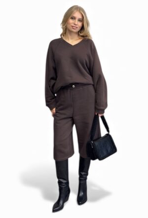 CZEKOLADOWY KOMPLET DRESOWY IMPERIAL FI51KLU